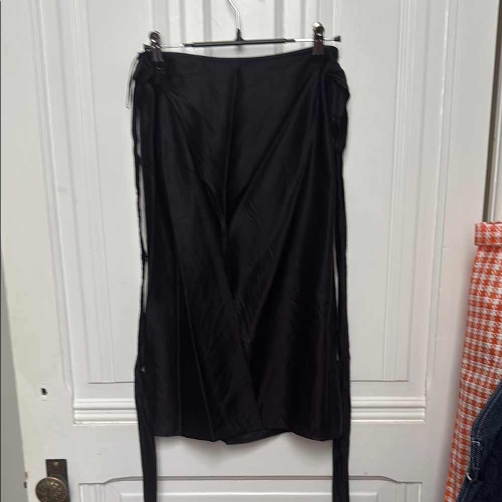 DKNY Black Midi Skirt